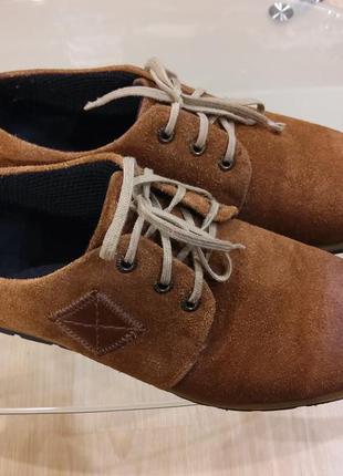 Туфли мужские, натуральная замша, размер 404 фото