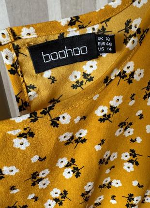Платье свободного кроя boohoo в цветочек 188 фото
