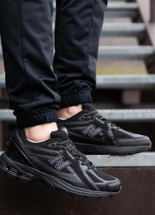 Мужские кроссовки new balance 1906r black edition