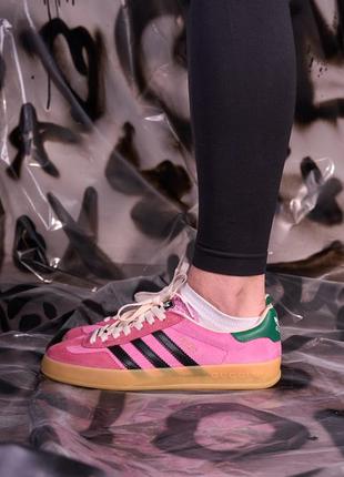 Gucci x adidas gazelle1 фото