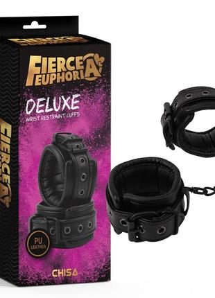 Манжеты для фиксации запястий deluxe fierce euphoria 18+