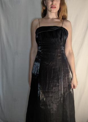 Выпускное бальное вечернее платье в стиле 90-х годов стиль ретро винтаж готика5 фото