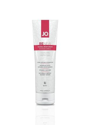 Відновлюючий вагінальний крем system jo renew (120 мл), бісаболол, алое вера та екстракт огірка 18+