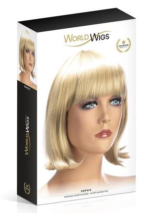Парик world wigs sophie short blonde 18+