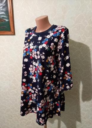 Футболка туника вискоза