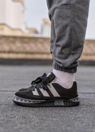 Adidas adimatic neighborhood black white6 фото