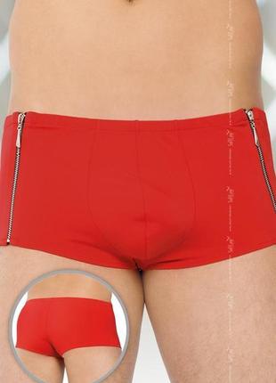 Чоловічі трусики - shorts 4500, red  18+1 фото