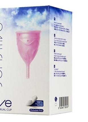 Менструальна чаша eve cup sensitive s  18+