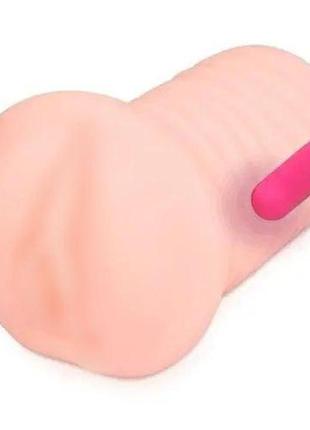 Мастурбатор с вибрацией вагина kokos lady  18+
