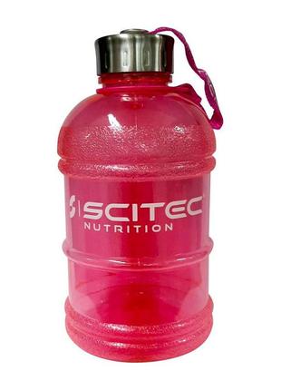 Пляшка для рідин для спорту hydrator (1,3 l, pink), scitec nutrition 18+