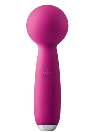 Мини вибратор микрофон dream toys flirts travel wand pink   18+