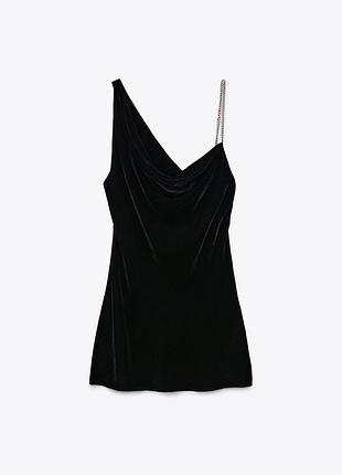 Оксамитова сукня zara