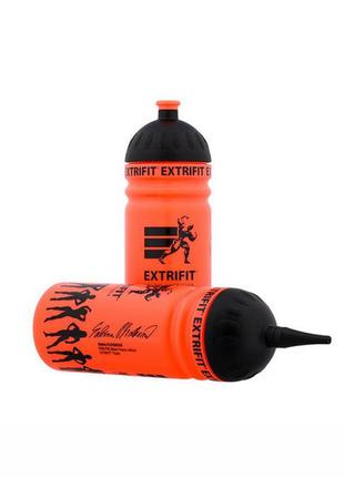 Бутылка для воды для спорта bottle extrifit white short nozzle (500 ml, pink), extrifit китти1 фото