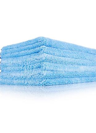 Микрофибра для авто мягкая blu collar rag company 60 на 40 см голубой-1 шт