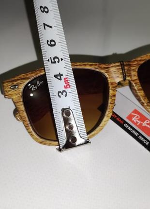 🕶️👓 сонцезахисні окуляри ray ban під дерево 🕶️👓6 фото