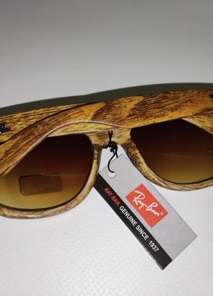 🕶️👓 сонцезахисні окуляри ray ban під дерево 🕶️👓7 фото