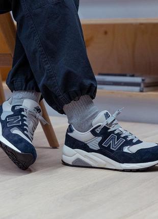 Мужские кроссовки new balance mt580og2 natural indigo оригинал3 фото