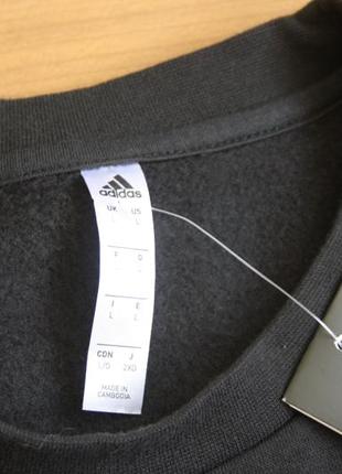 Толстовка утеплена adidas core fleece l нова5 фото