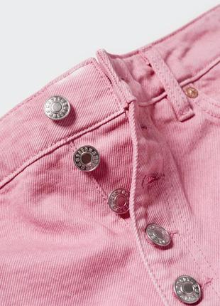 Новенькие розовые шорты mango, размер 364 фото