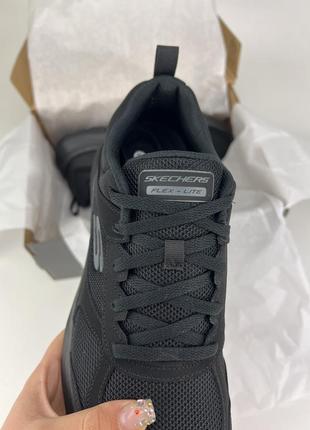 Кросівки skechers bounder-bearko 232821/bbk(km5199), оригінальні кросівки скейчерс чоловічі чорні5 фото