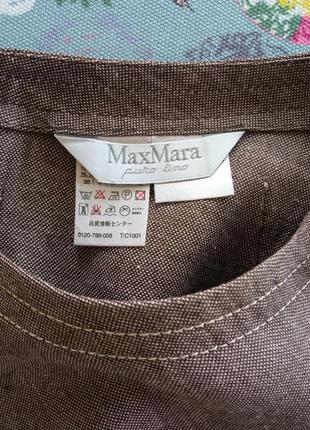 Льняная асимметричная юбка от max mara8 фото