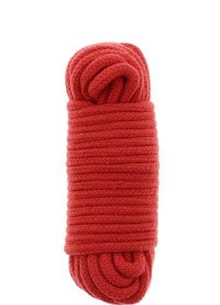 Бондажна мотузка bondx love rope — 10m, red