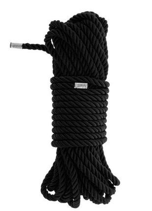 Мотузка для бондажу blaze deluxe bondage rope 10m black