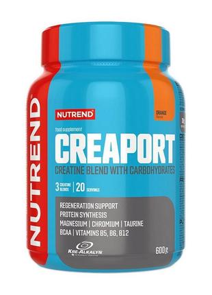 Спортивна харчова добавка креатин creaport (600 g, orange), nutrend