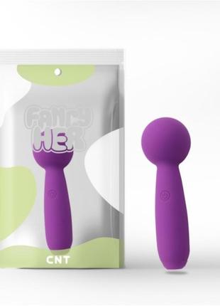 Силиконовый вибростимулятор для женщин pleasure wand purple китти