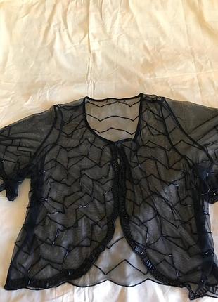 Накидка срейч бисер