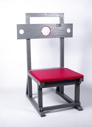 Тумба з гільйотиною для бдсм ігор і вистав кітті