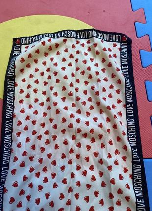 Love moschino шарфик платок хустка3 фото