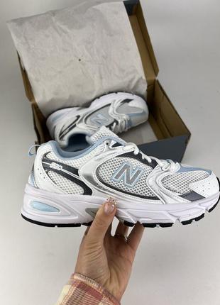 New balance 530 mr530ra кроссовки, оригинальные кроссовки консульталалаланс 530 женские белые1 фото