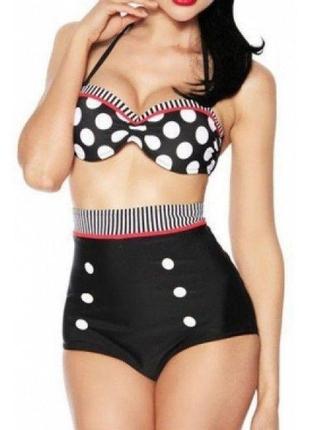 Винтажный комплект черный  китти