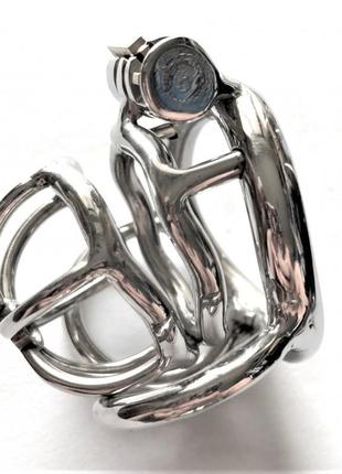 Latest stainless steel chastity device zs124  китти