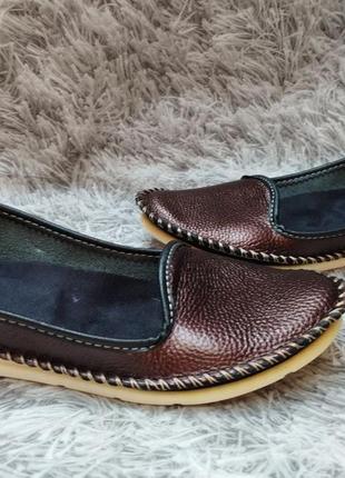 Жіночі шкіряні балетки, 36-41рр, віва