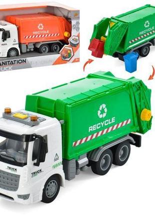 Машинка  арт.py8922ab, сміттєвоз, звук, світло