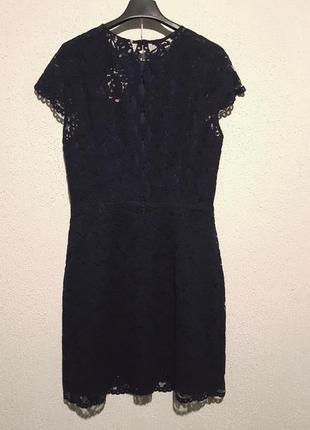 Мереживне плаття h&m з ефектним розрізом на спині1 фото