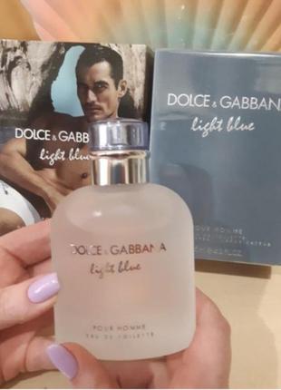 Туалетна вода dolce gabbana light blue дольче габбана лайт блу 75 мл