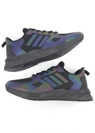 Кроссовки adidas xplr running shoes черные с неоном8 фото