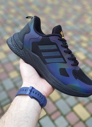 Кроссовки adidas xplr running shoes черные с неоном6 фото