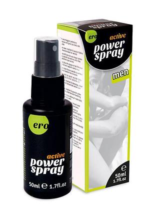 Спрей для усиления эрекции суперсильный "power spray active" 50 ml