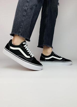 Кеди vans old skool black