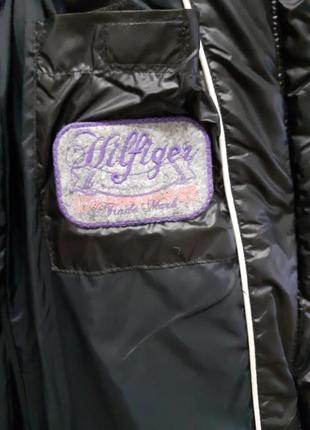 Зимнее стеганое пальто томми хилфингер, р.123 фото
