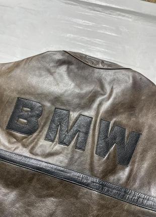 Шкіряна гоночна куртка bmw racing formula 1 nascar3 фото