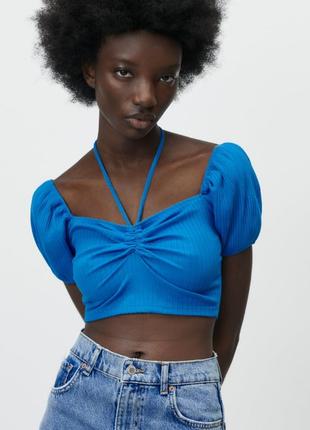 Топ майка футболка s zara