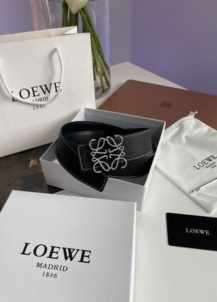 Шикарний шкіряний ремінець в стилі loewe3 фото