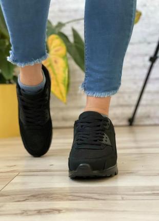 Sale! кроссовки женские airmax черные6 фото