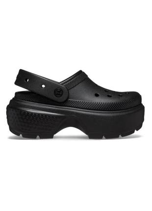 Шлепанцы crocs stomp на платформе2 фото