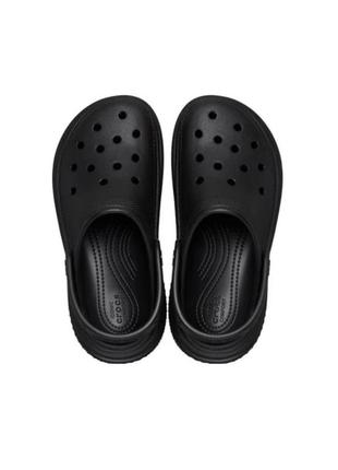 Шлепанцы crocs stomp на платформе3 фото